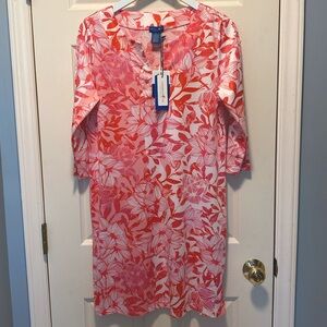 NWT Caribbean Joe UPF 50 Signature Dress